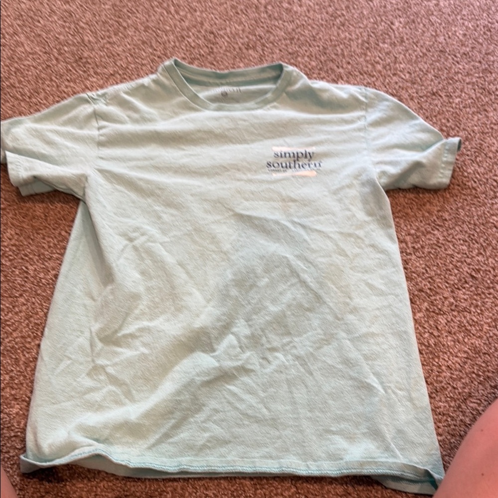 Simply Southern Women’s Light Green T-Shirt